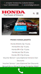 Mobile Screenshot of dealerhondajakarta.net